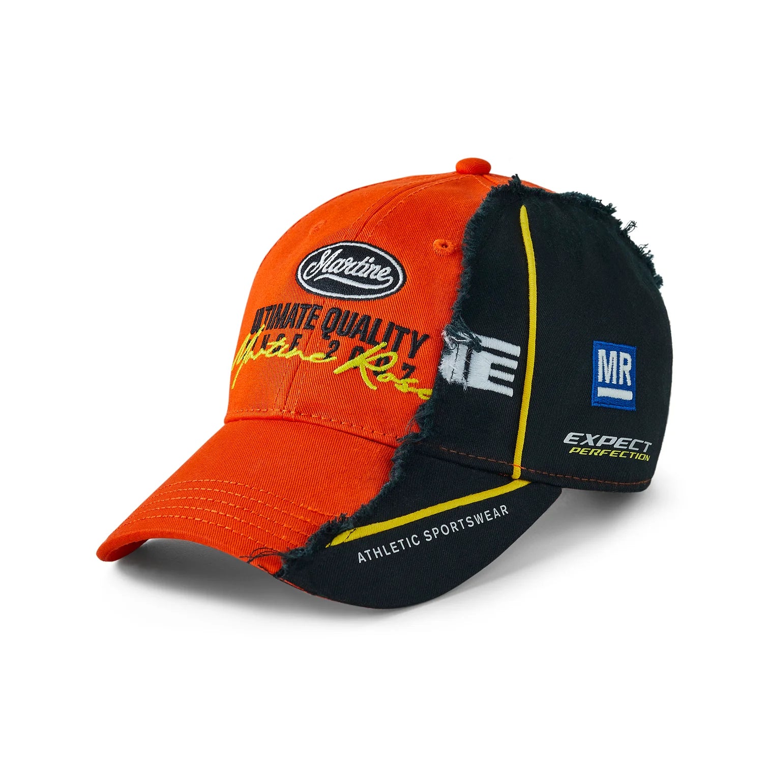 COLLAGE CAP IN ORANGE