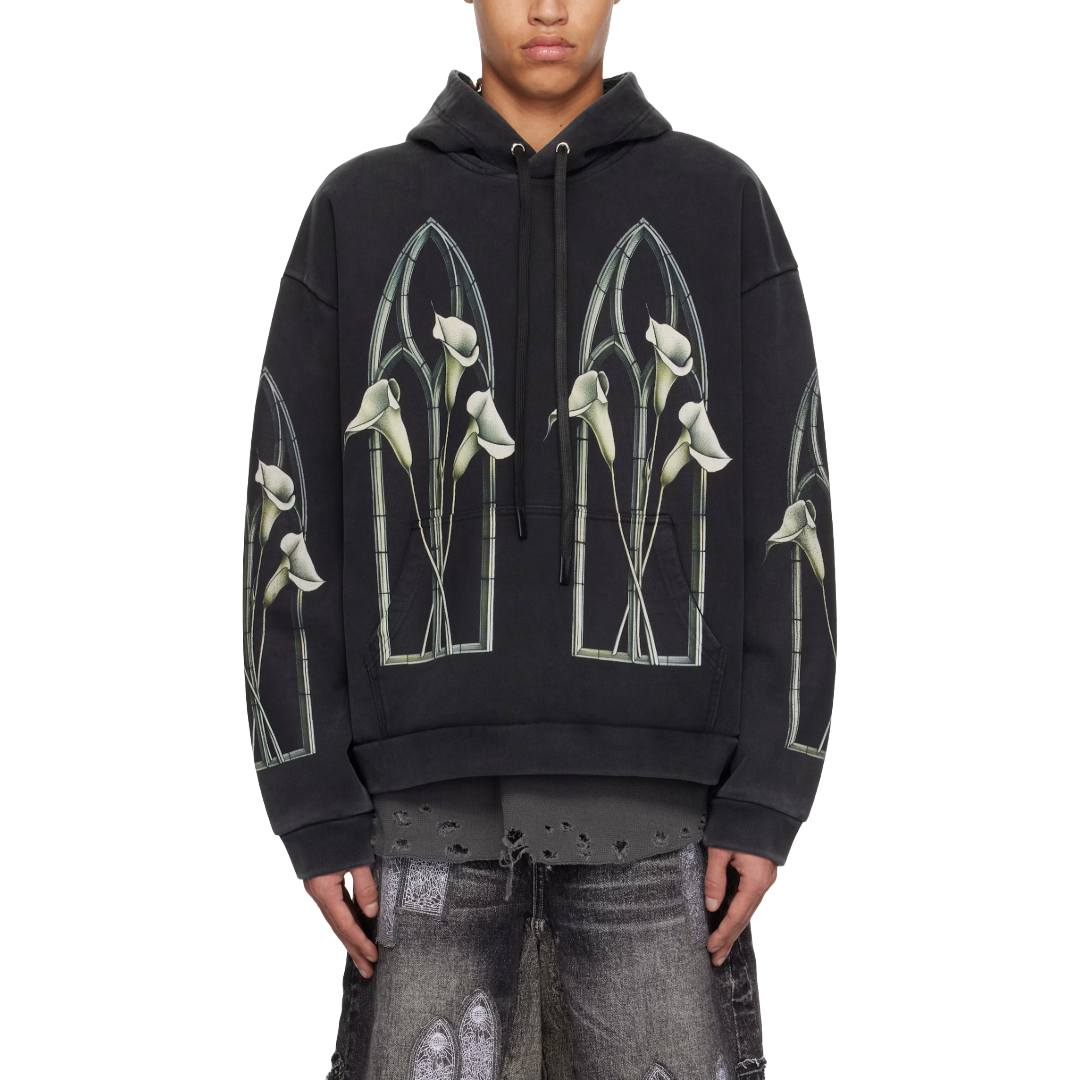 CALLA WINDOW HOODED PULLOVER