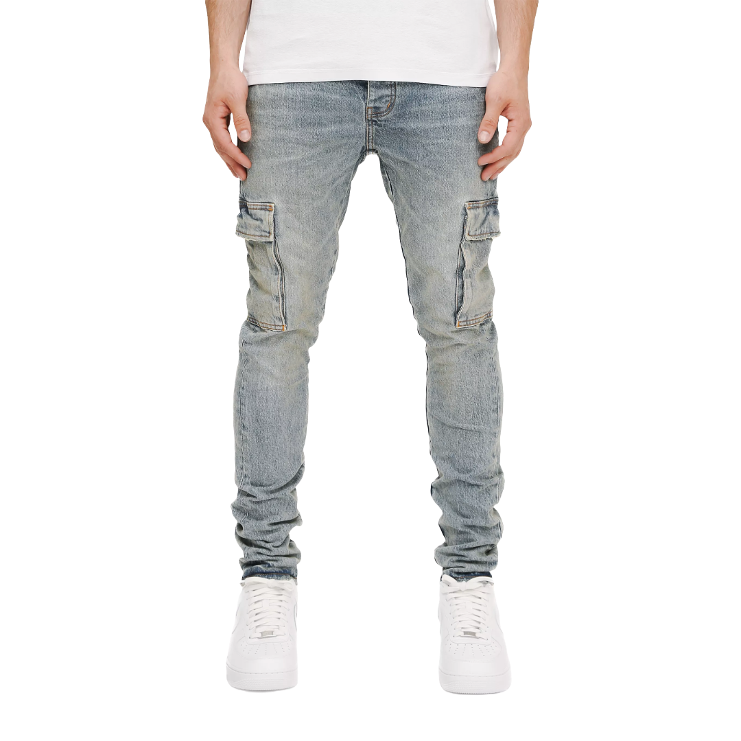 SKINNY CARGO BLUE STONE