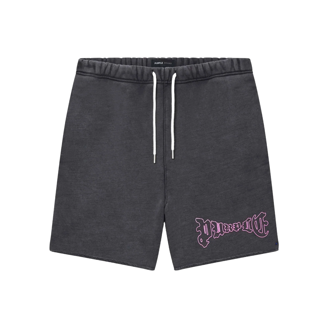 ARCHED GOTHIC SWEATSHORTS GRAY