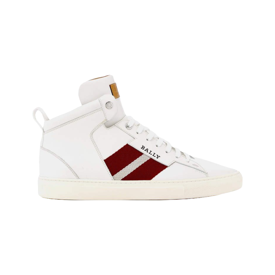 BALLY HEDERN HIGH TOP LEATHER SNEAKERS