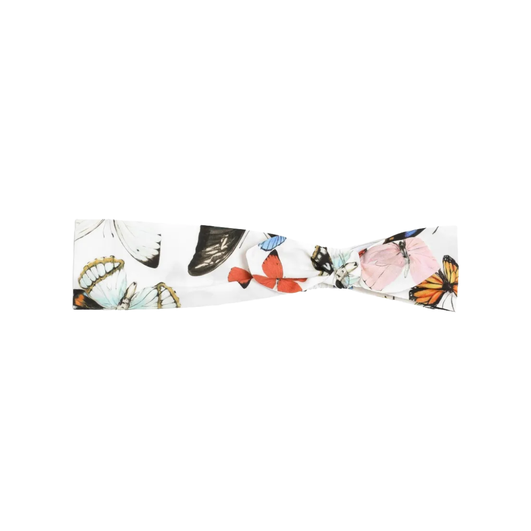 BUTTERFLY PRINTED HEADBAND